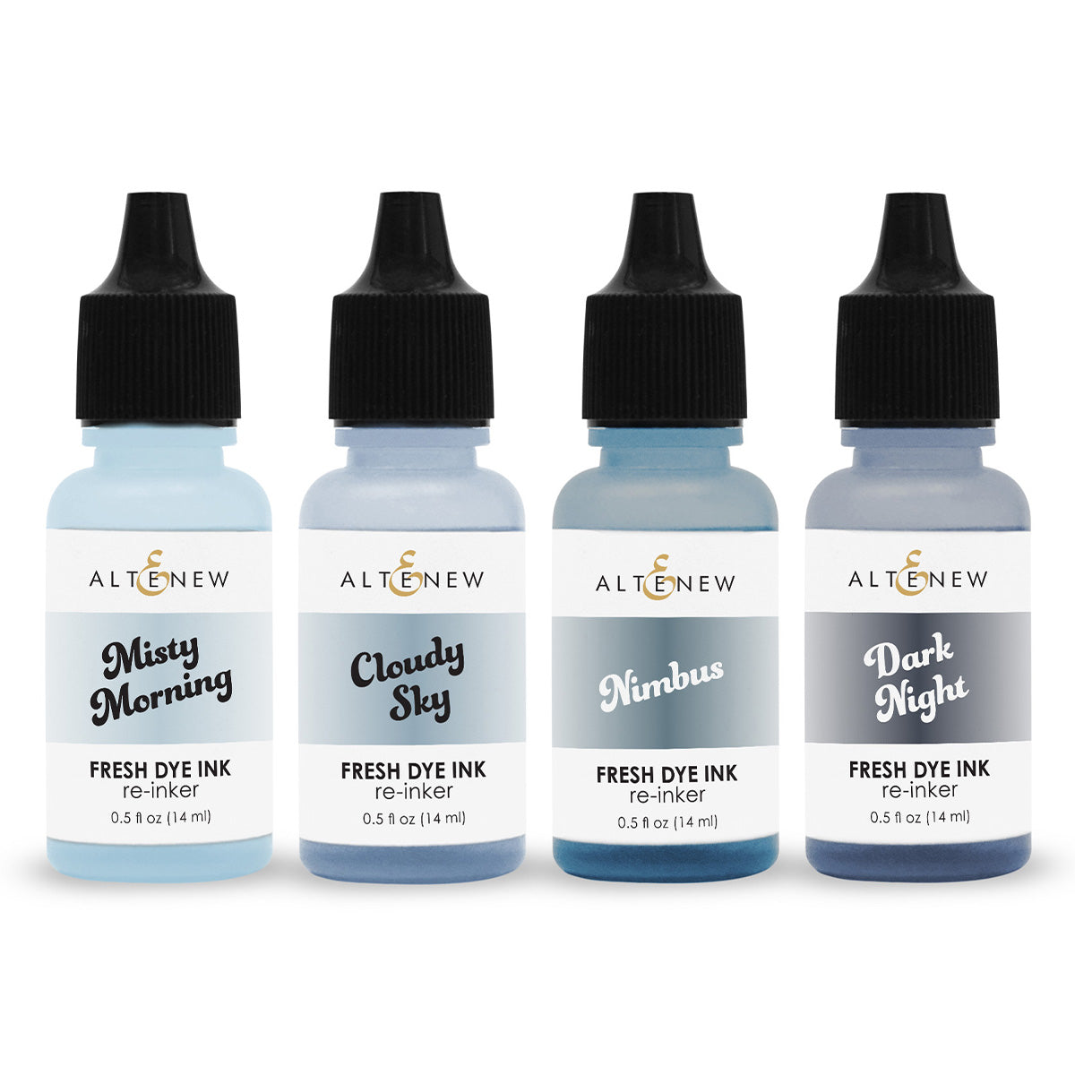 Altenew Tranquility Fresh Dye Ink Reinker Bundle