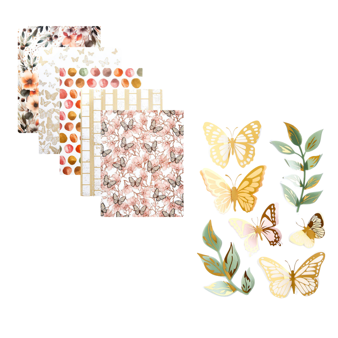 Spellbinders Rosie's Studio Golden Afternoon Bundle