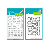 Lawn Fawn All the Speech Bubbles Stamp and Die Set Bundle