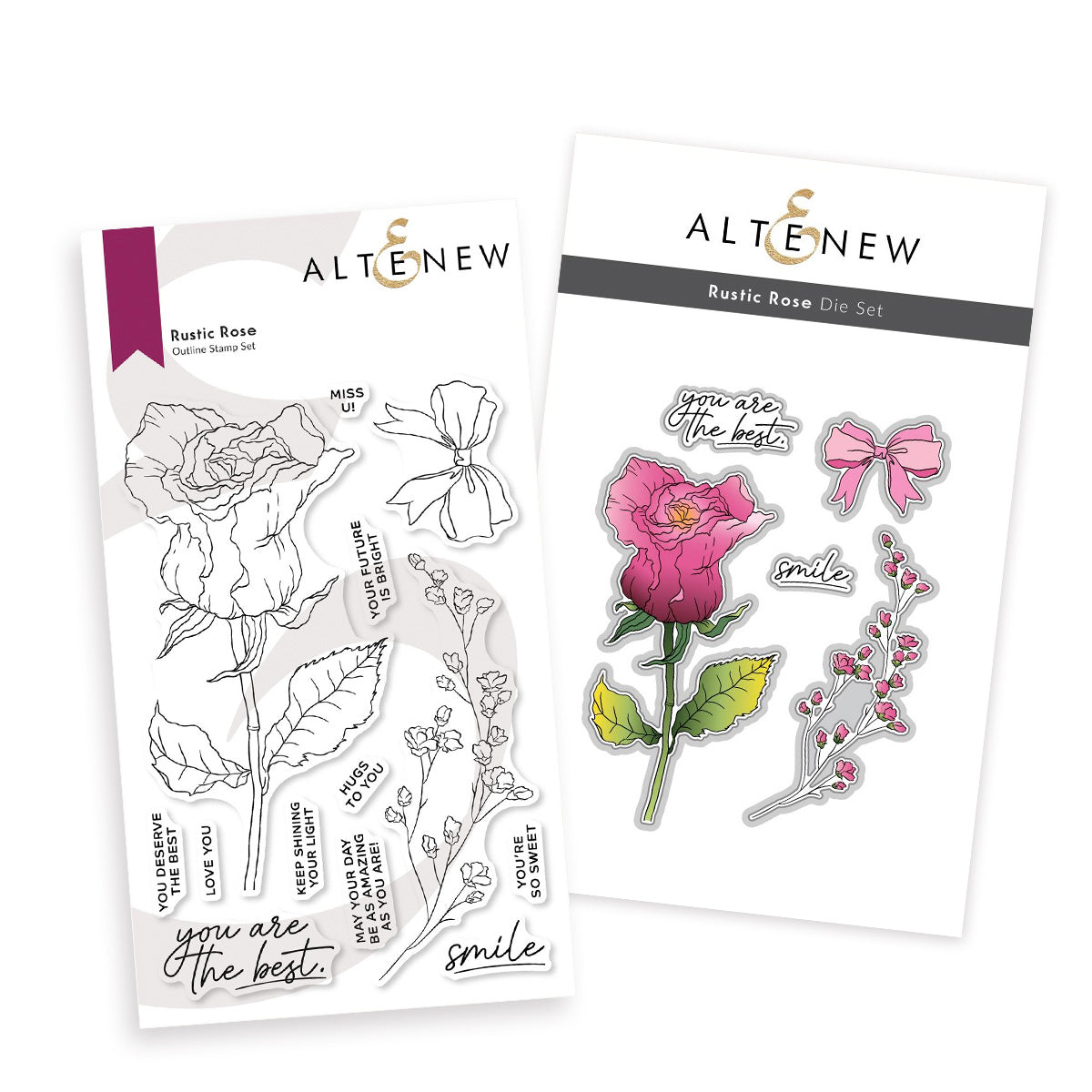 Altenew Rustic Rose Bundle