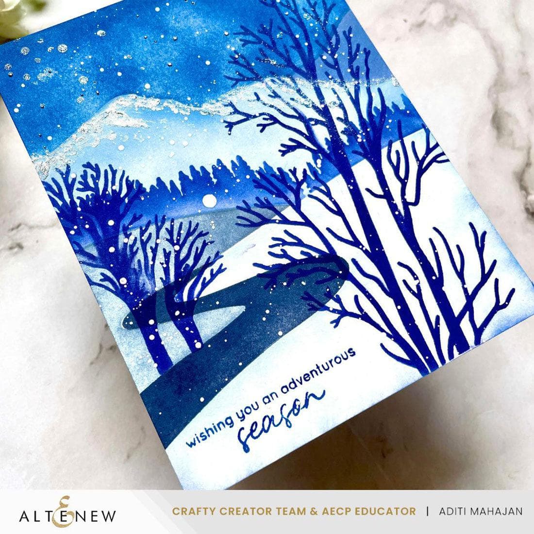 Altenew Sleigh Ride Greetings Complete Bundle