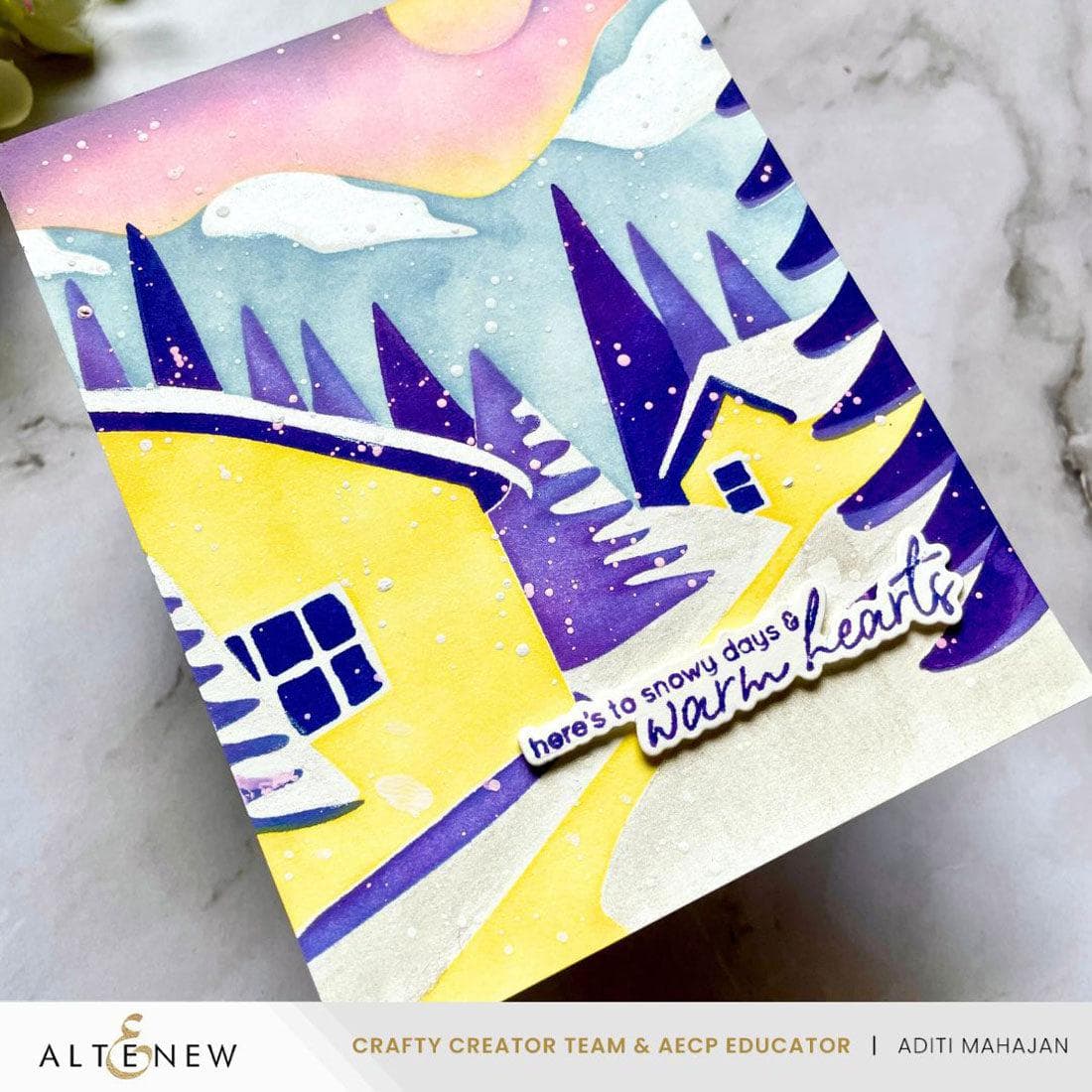 Altenew Sleigh Ride Greetings Complete Bundle