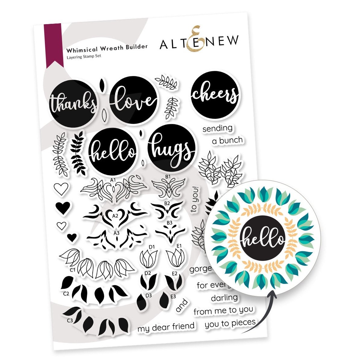 Altenew Whimsical Wreath Builder Bundle