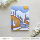 Altenew Abstract Village Builder Stencil Set (4 In 1)