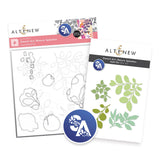 Altenew Stencil Art: Nature Splashes & Add-on Die Bundle