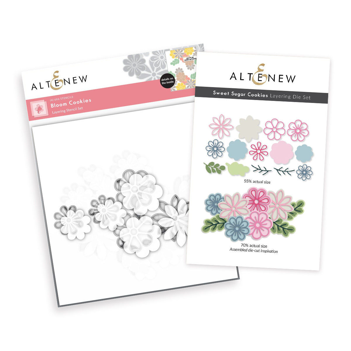 Altenew Sweetly Layered Cookies Die & Stencil Bundle