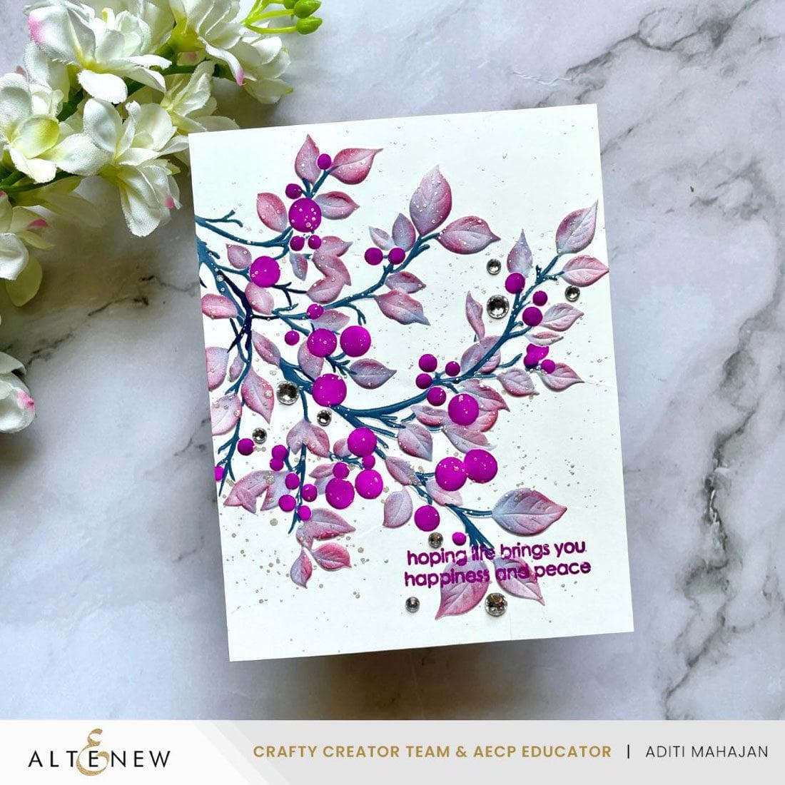 Altenew Lush Berry Branch Complete Bundle
