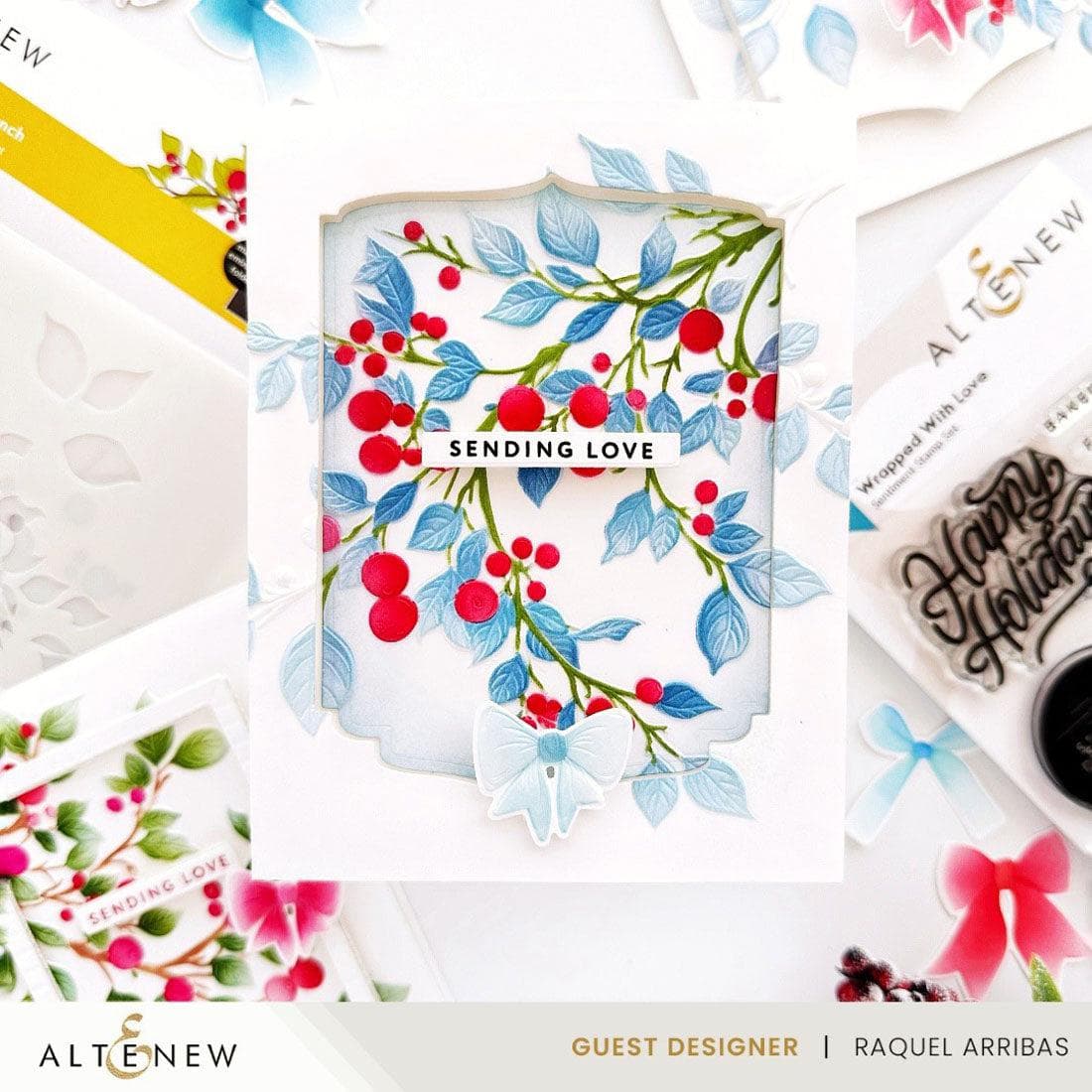 Altenew Lush Berry Branch Complete Bundle