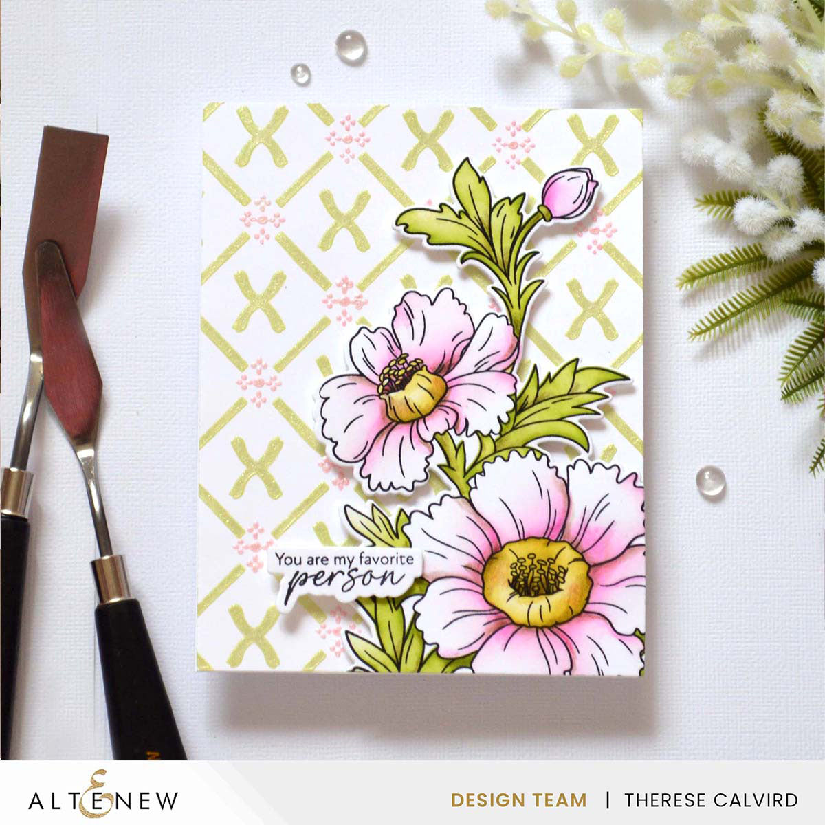 Altenew Patterned Petals Stencil Set (4 in 1)