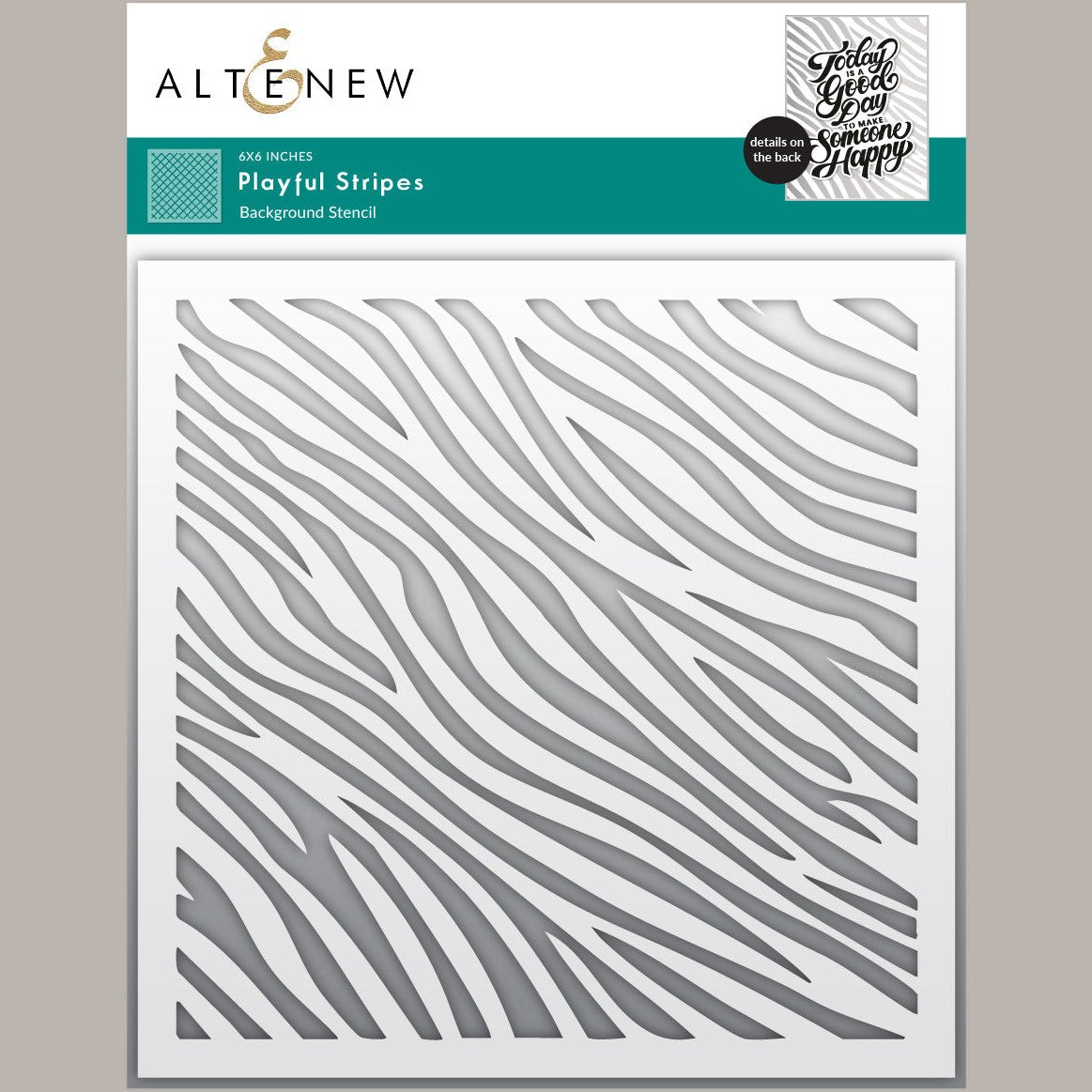Altenew Playful Stripes Stencil