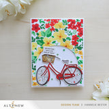 Altenew Stencil Art: Ditsy Flowers Wallpaper Layering Stencil Set (7 in 1)