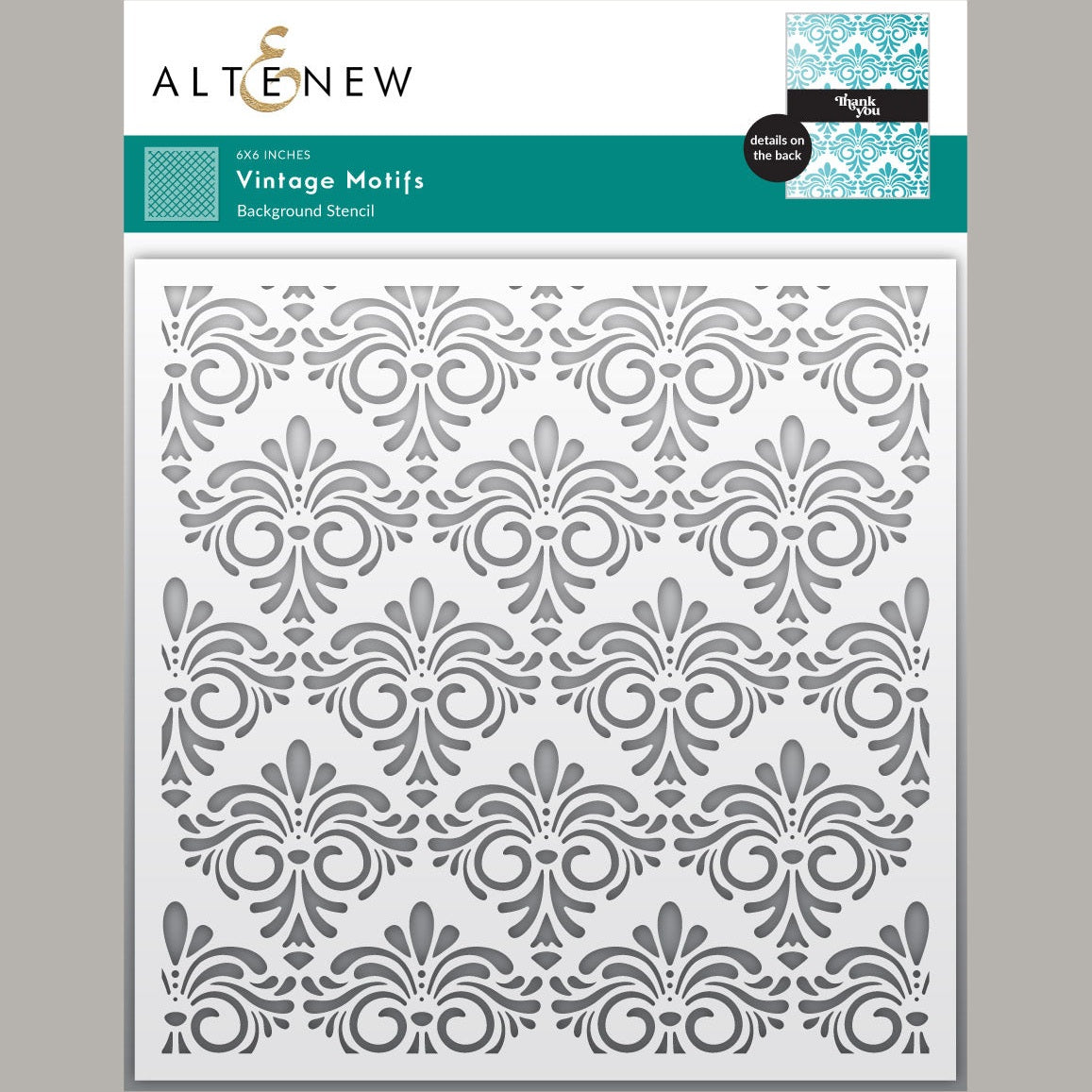 Altenew Vintage Motifs Stencil
