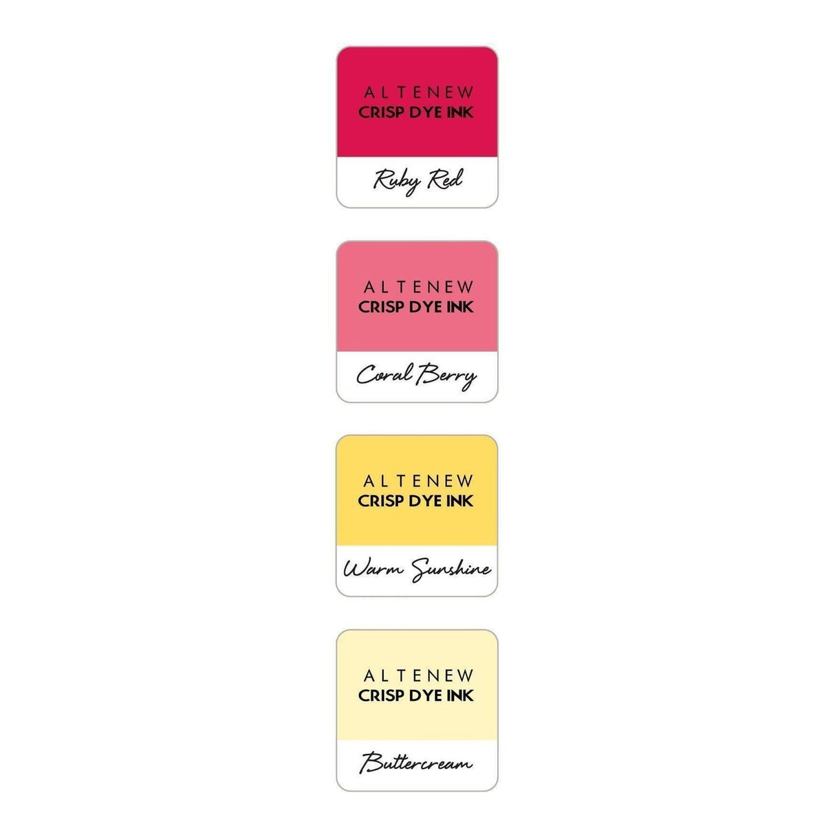 Altenew Warm Spring Crisp Dye Ink Mini Cube Set