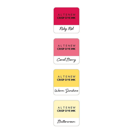 Altenew Warm Spring Crisp Dye Ink Mini Cube Set