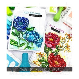 Tim Holtz Cling Mount Stamp: French Garden CMS487