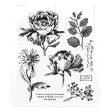 Tim Holtz Cling Mount Stamp: French Garden CMS487