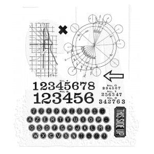 Tim Holtz Cling Mounted Stamps: Deconstructed CMS489