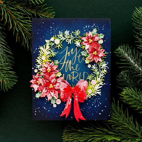 Spellbinders Christmas Wreath Add-Ons Etched Dies - Beautiful Wreaths Collection - Suzanne Hue