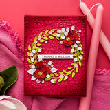 Spellbinders Garden Wreath Add-Ons Etched Dies - Beautiful Wreaths Collection - Suzanne Hue